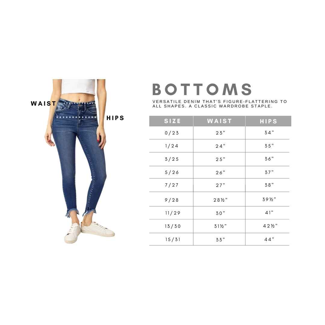 Women s Size Chart For Jeans At Alice Beck Blog